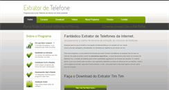 Desktop Screenshot of extratordetelefone.com