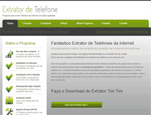 Tablet Screenshot of extratordetelefone.com